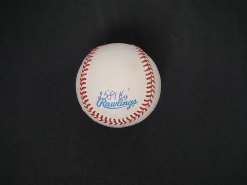 BOB FELLER SIGNED OFFICIAL AMERICAN LEAGUE BASEBALL WITH 4 INSCRIPTIONS JSA COA - Picture 4 of 6