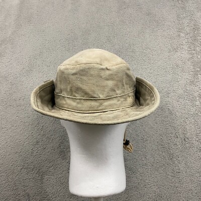 Vintage REI Hat Men's Medium Beige Safari Outdoors Cap Hiking