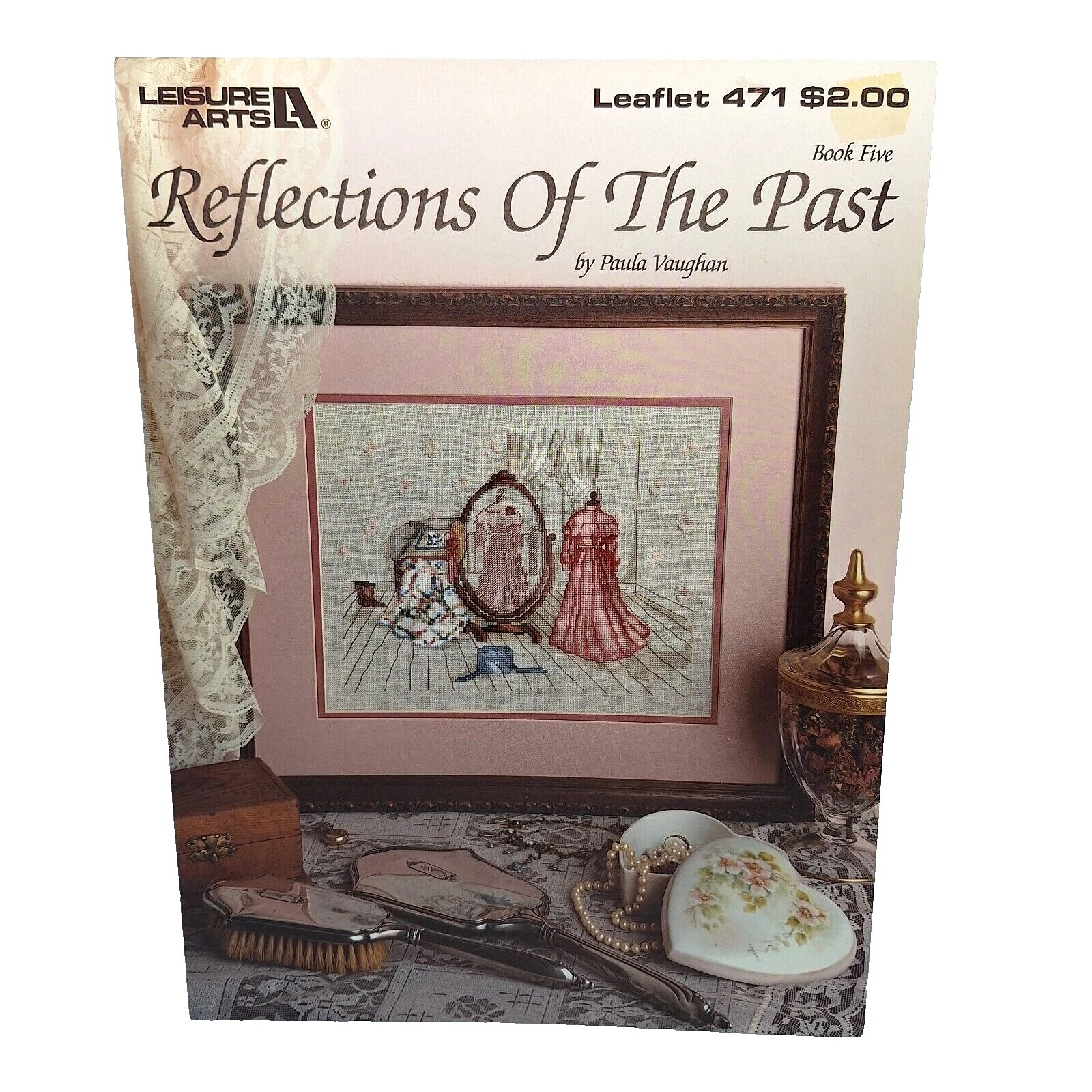 Leisure Arts Antiques & History Cross Stitch Single Patterns Media