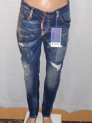 Herrn Jeans /Hose. SLIM JEAN, ICON2 EST 2006, ORGL COLLECTION FASHION DENIM JEAN