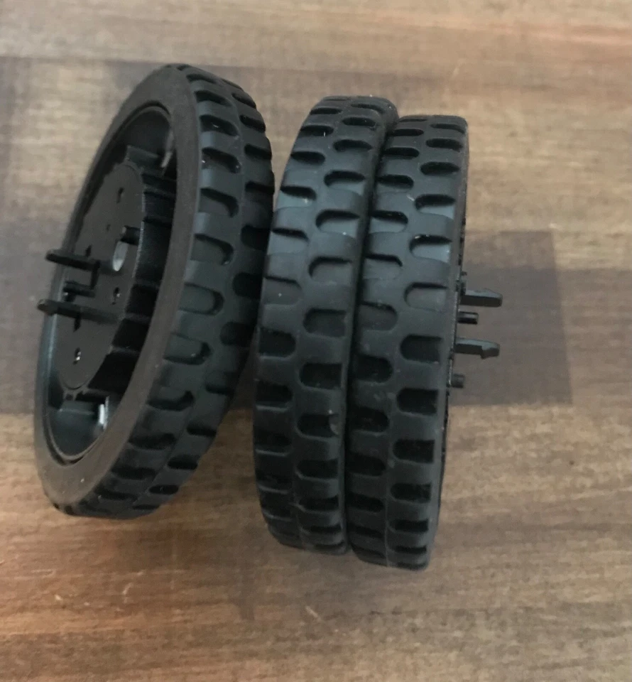 Rolytoy Quadcopter Car  3X REPLACEMENT RIM/TIRES ONLY - Image 3 of 3