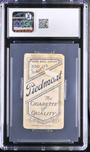 1909-11 T206 #129 BILL DINEEN CGC 1 POOR READY TO THROW 3273 - Picture 2 of 2