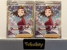 Pokémon TCG Aroma Lady Evolving Skies 199/203 Holo Ultra Rare (x2)
