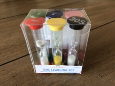 Sand Timers 30 Second 5 10 Minute Kid Time Out Board Game Classroom Teaching Aid