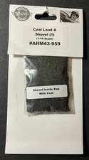 Coal Load with Shovel - American Models Heritage AHM43-959 O-Scale 1:48