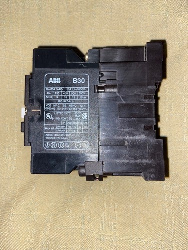 ABB Schütz B9 115V / 120V Spulenmotor Starter 3-polig / B9-30-01 - Bild 2 von 2