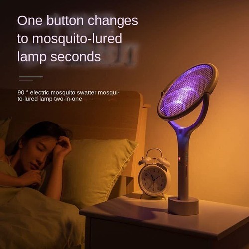 Electric Zapper Bug Fly Swatter Mosquito Insect Killer Wasp Trap Swat Racket Bat - Picture 9 of 11