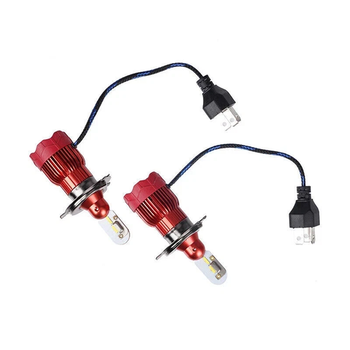 5x7" 7x6" Black Housing LED Headlights Lamps For 82-93 Chevy S10 Blazer GMC S15 - Picture 6 of 7