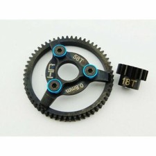 HOT RACING STE258 Traxxas Slash Rustler 18T 58T 32P Steel Pinion Spur Gear Set
