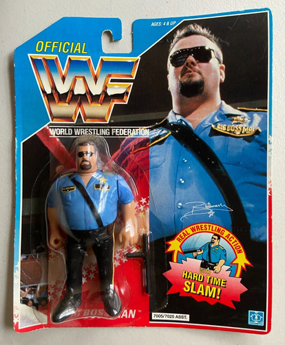 WWF Hasbro Series 1 Big Boss Man Wrestling Figure ...