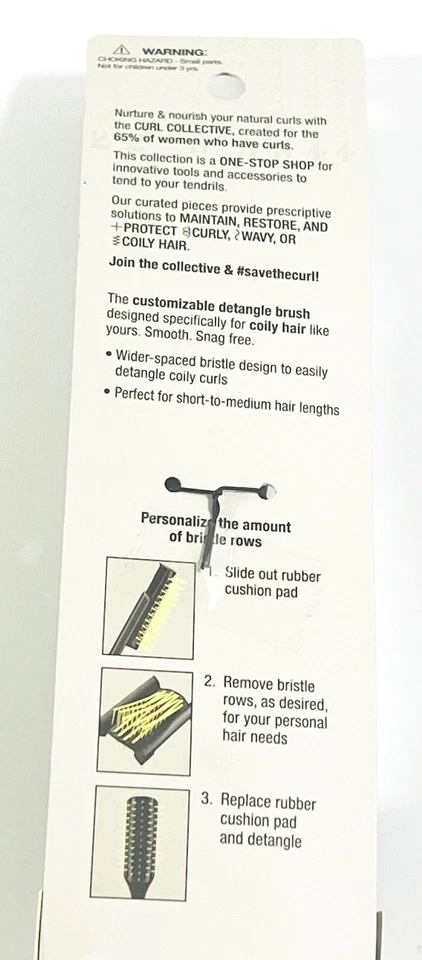 LOTE DE 2 pinceles desenredantes Conair Curl Collection #77996 #4 Foto 3 de 4