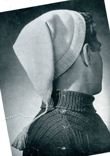 Patons Knitting Pattern Book Vintage No. 389 – Adults Hats Berets Beanies Shawl - Picture 9 of 12