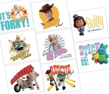 Disney/Pixar Toy Story 4 Tattoos Birthday Decorations Party Favor Supply 8ct.