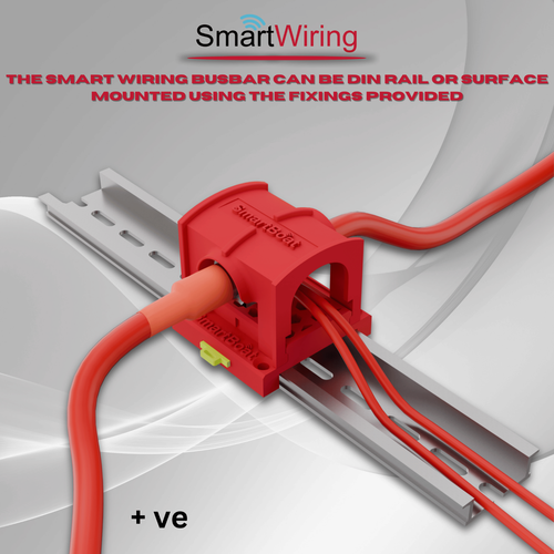 Busbar 400A with Cover, Power Distribution Block, 12v - 48v - Picture 2 of 19