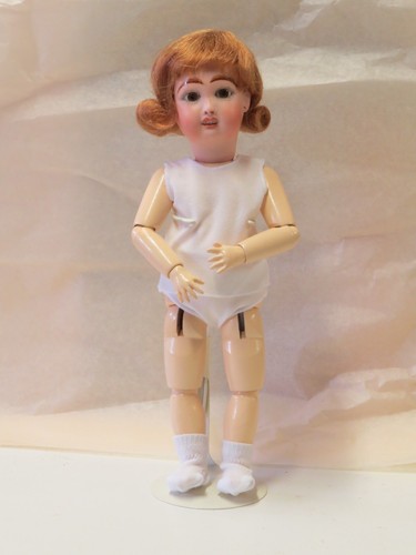 Bleuette jumeau Ref :" 22". 27CM Muñeca Antigua Reproducción Antique Doll - Picture 3 of 5