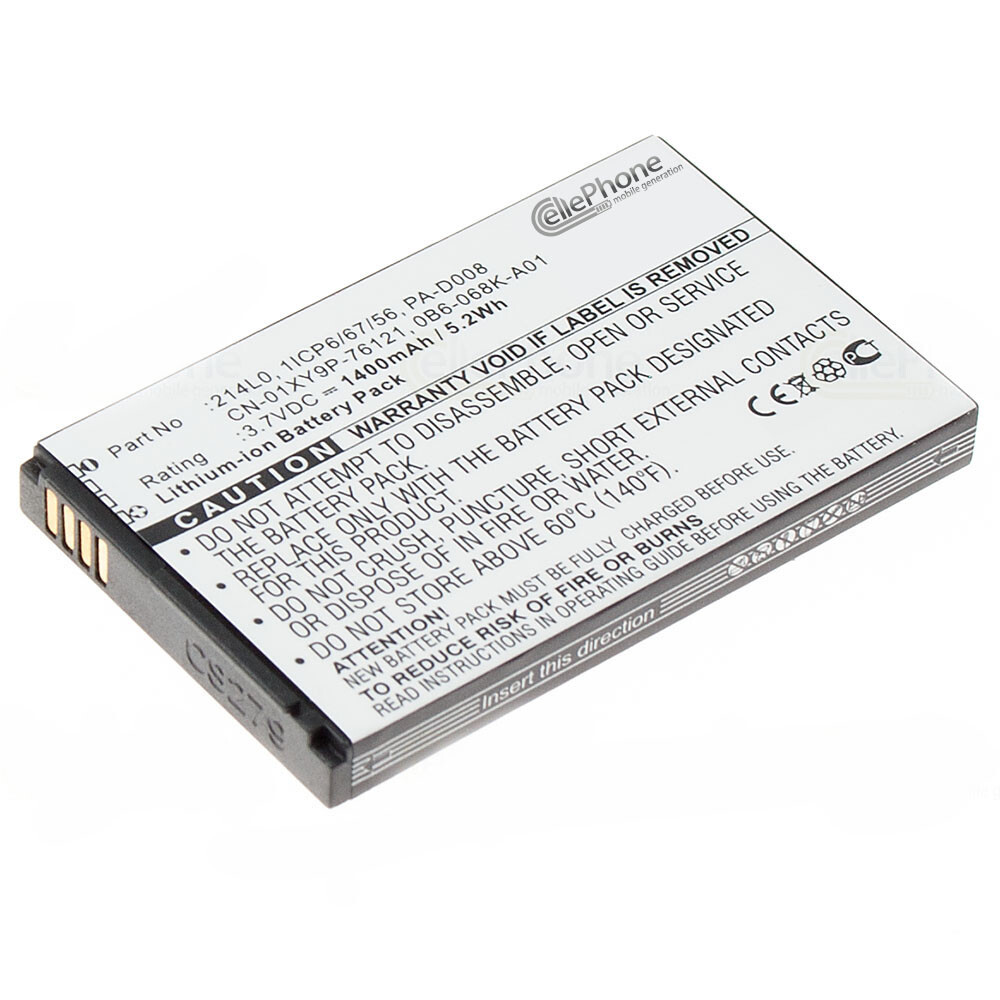 cellePhone Batteria Li-Ion Compatibile con dell Venue PRO (sostituita