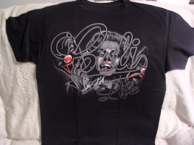 MARILYN MONROE MASKS CALI LIFE CALIFORNIA T-SHIRT