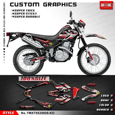 Kungfu Graphics Waterproof Sticker Kit for Yamaha Serow XT 250 XT250 2005-2020
