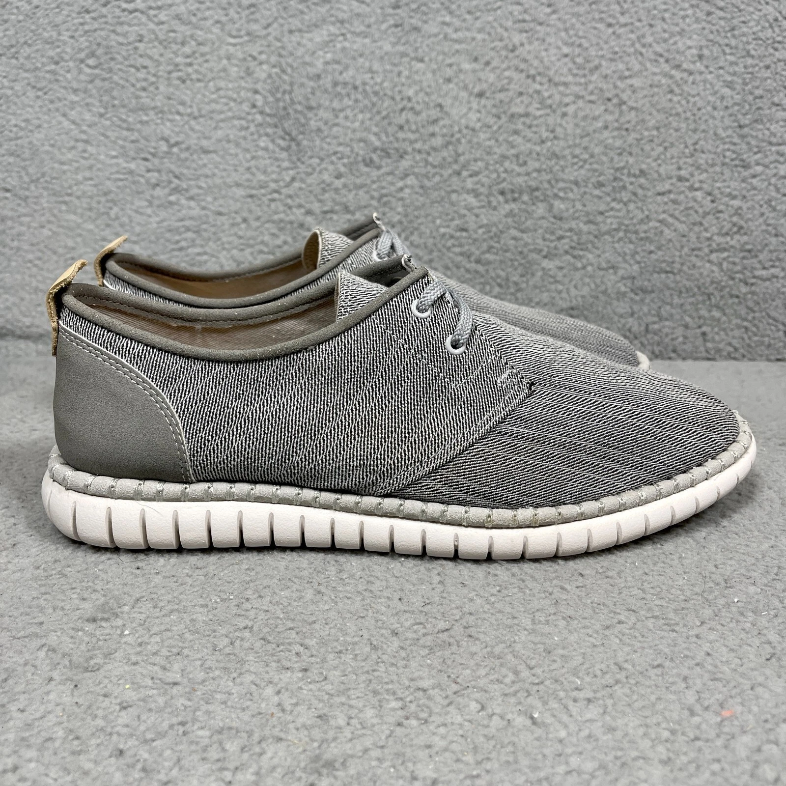 Scarpe stringate in tela Clarks MZT Freedom da uomo taglia 8 grigie