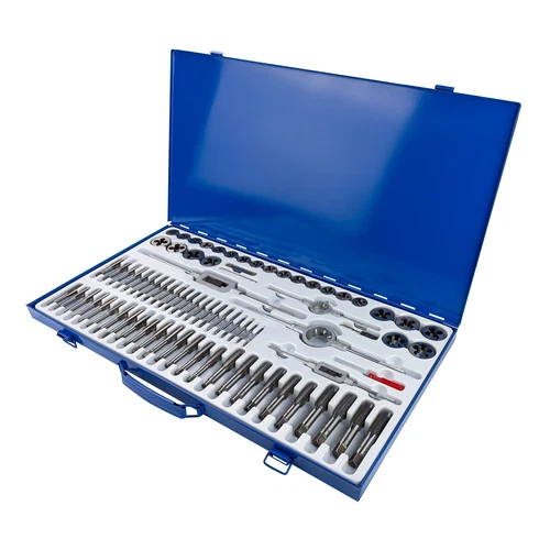 Gewindebohrer Schneideisen Gewindeschneider Satz Set 79 Teile M3-M16 Gewinde