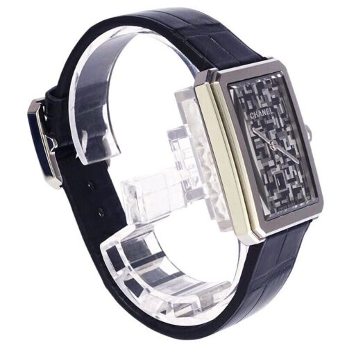 Chanel Boyfriend Neo Tweed Limited to 1000 pieces worldwide H6127 Quartz Used - Picture 4 of 8