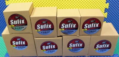 Sufix Elite Bulk Mono Line Spool 3000 YDS Low-Vis Green 661-G CHOOSE LINE WEIGHT