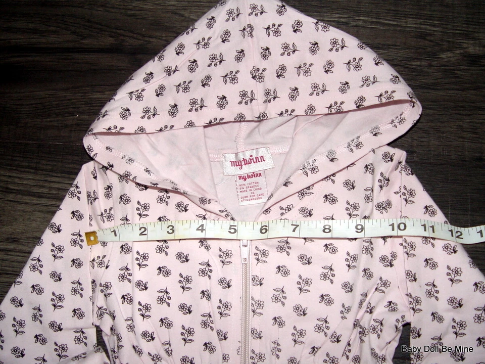 Nuevo My Twinn NIÑAS Sudadera con Capucha Calentamiento de Cadera y Leggings Gris Oscuro NIÑAS Talla XS  Foto 3 de 4