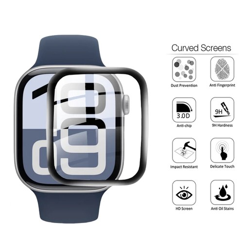 2PCS Case For Apple Watch Series 10 42/46mm iWatch Screen Protector 360° Cover - Picture 4 of 17
