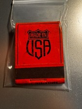 MATCHBOOK - MADE IN USA - MADE IN AMERICA - UNSTRUCK!