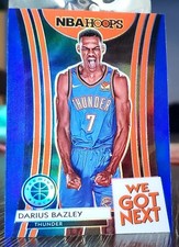 Darius Bazley 2020 Panini NBA Hoops Premium Stock Blue Prizm WE GOT NEXT OKC