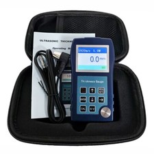 Portable Ultrasonic Thickness Meter With 0.75-400mm For Metal Aluminum Glass
