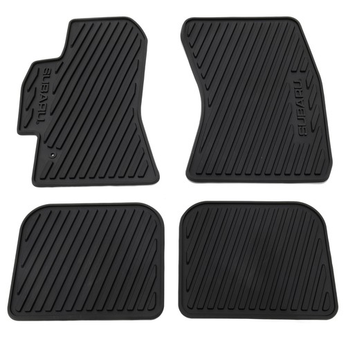 OEM 20052009 Subaru Outback All Weather Floor Mats Black Rubber NEW