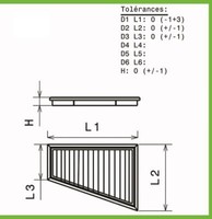 Luftfilter Green FüR Mercedes A-Klasse W176 Ab 2014-2018 200-184PS