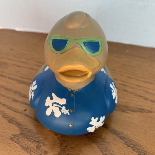 Resin DUCK CRUISE Blue Hawaiian Shirt 4” X 4” - Picture 9 of 24