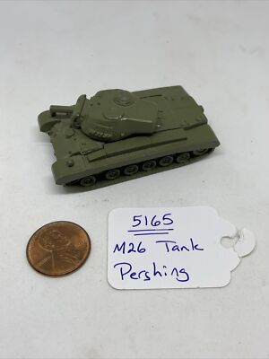 RARE Vintage Diecast AUTHENTICAST COMET US M26 PERSHING TANK #5165 Short Barrel