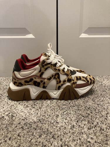 versace leopard sneakers