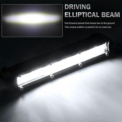 2pcs 7inch Slim LED Work Light Bar Driving Fog Lamp 4WD SUV ATV Offroad Truck - Picture 7 of 14