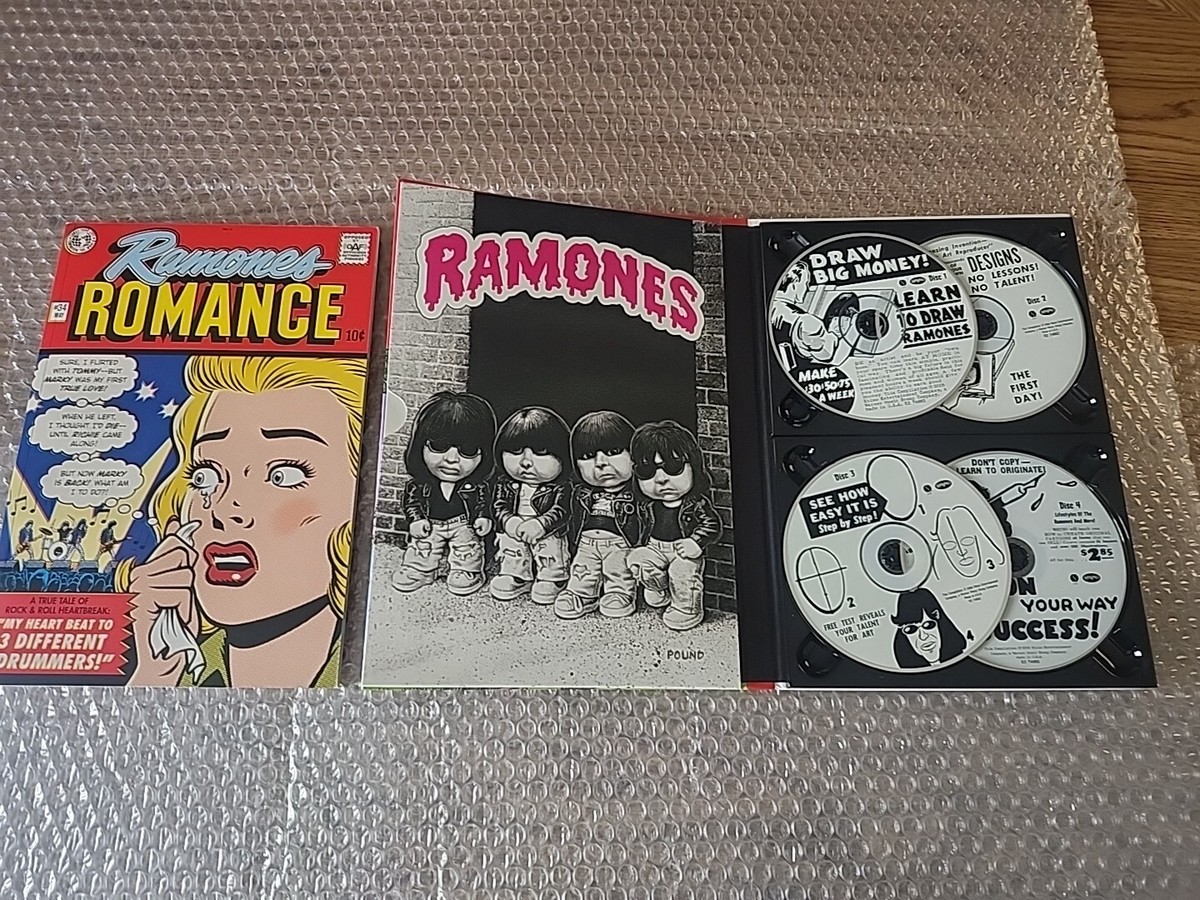 Weird Tales of The Ramones' 2005 Rhino 4 CD box set w/ 3D