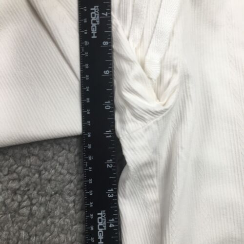 3 Denim & Co Women Pants & Short Set Sz S White High Rise Drawstring Stretch NWT - 第 5/24 張圖片