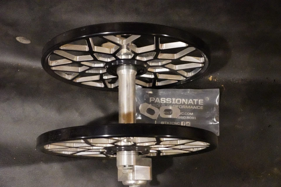 TKI Snowflake 10" Rear Wheels  For 2018+ Arctic Cat M8000 Mountain Cat M6000 - Image 2 of 4