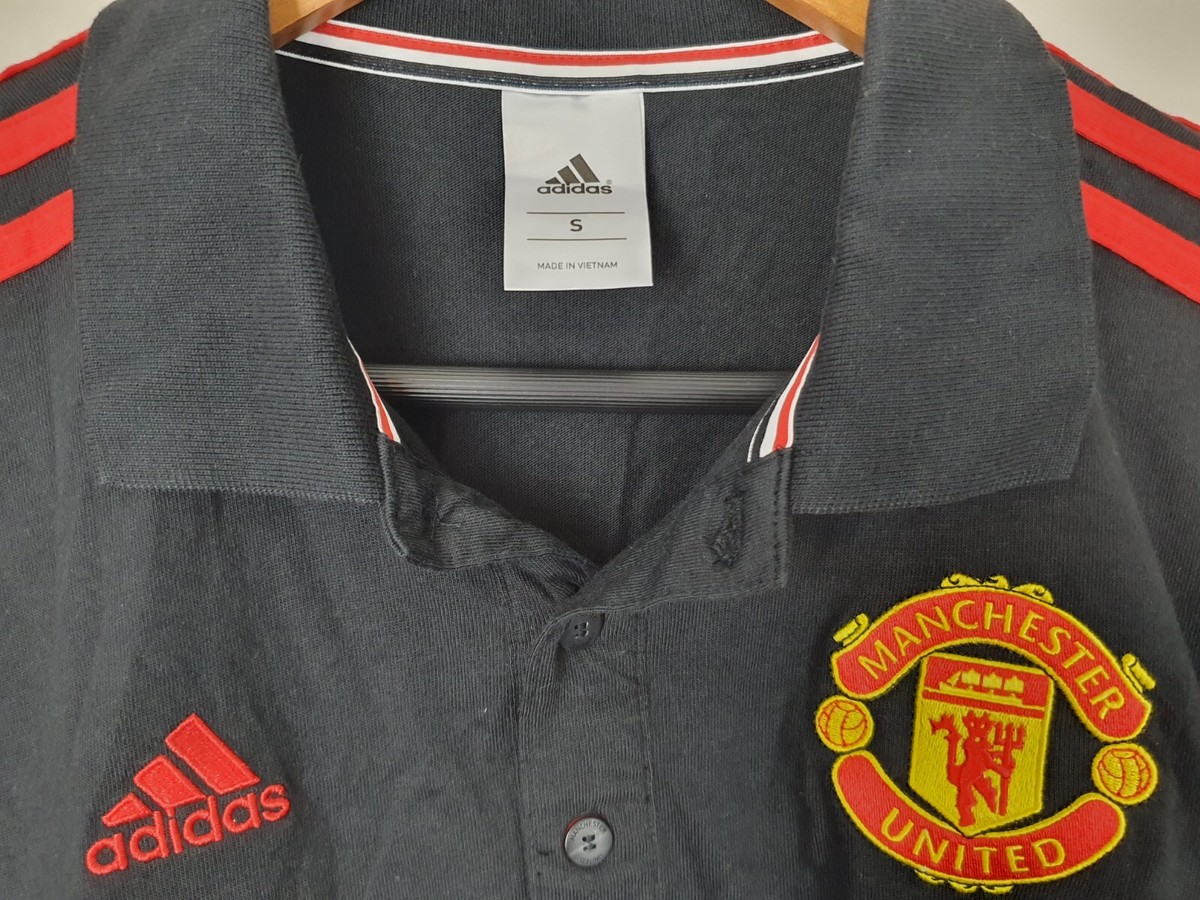 ウェア Manchester United Official Polo Shirt L 2018-19 Manchester United adidas Polo Shirt - 8/10 - (L)