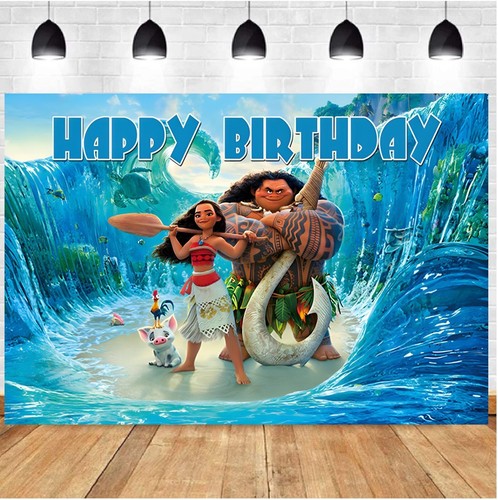 MME 10ftx7ft Tropical Backdrop Beach Photo Backdrop For Picture Moana Party Photography Props Geme745