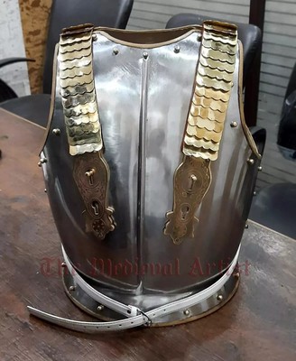 Armor Breastplate Gothic Harness jacket Solid Steel Medieval Armor New Jacket