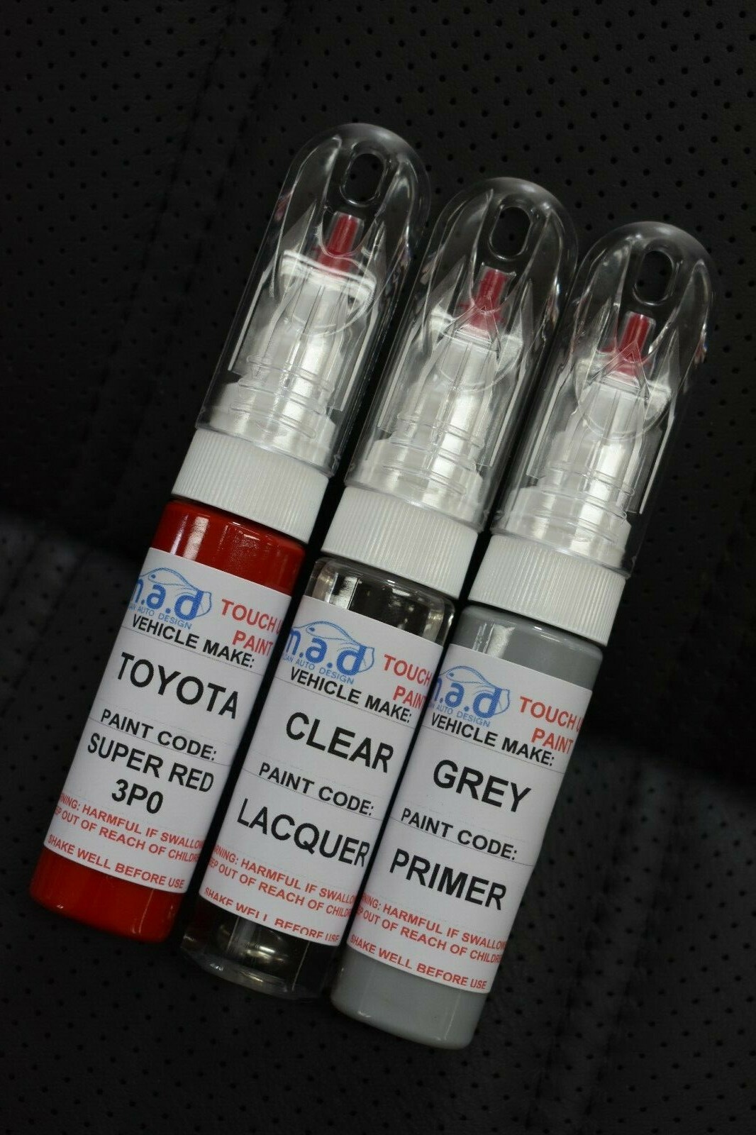 Toyota Super Red 3P0 Paint Touch Up Pen Scratch Chip Brush Scratch