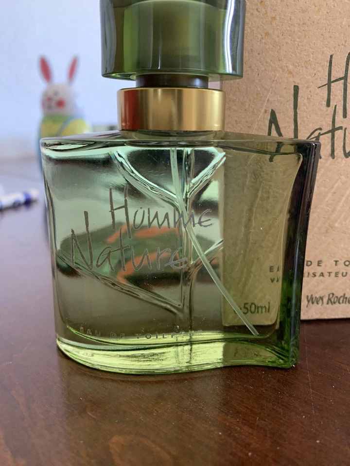 Yves Rocher Homme Nature Eau De Toilette 1,7 OZ De colección Descatalogado NUEVO Foto 2 de 3