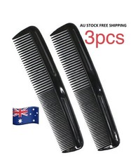 3pcs Hair Comb Mens Salon Barber Hairdresser  Brush For Men Pocket  Travel