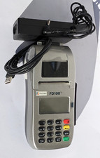 First Data FD100 Ti Credit Card Terminal, Credit Card Machine, Preowned, clean