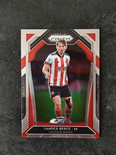 26 Sander Berge Panini Prizm Premier League EPL Soccer 2020-21 Rookie RC Norway
