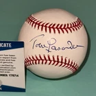 TOMMY LASORDA (L.A. Dodgers) Signed Official MLB BASEBALL Beckett Auth. (BAS)