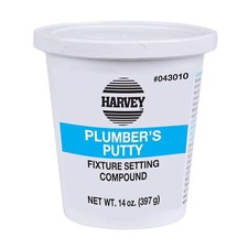 WM Harvey 043010 Stainless Plumbers Putty, 14 Oz